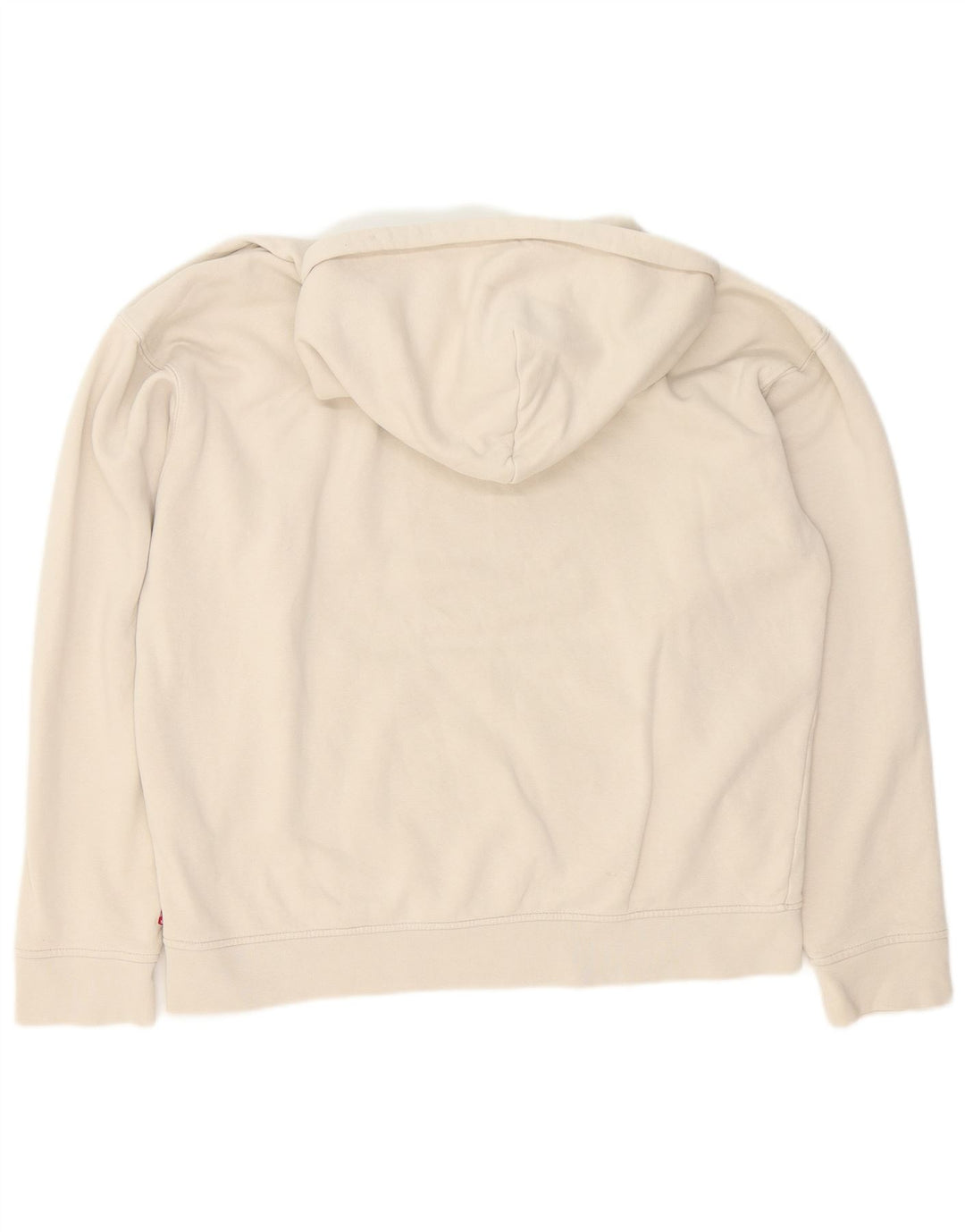 Moletom com capuz relaxado masculino Levi's médio algodão branco