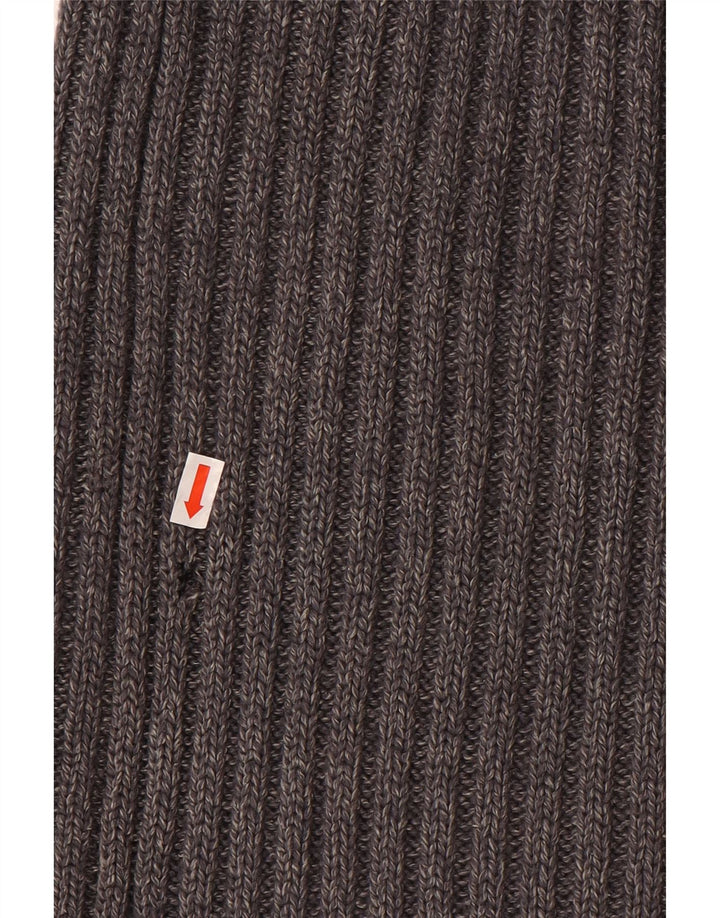 Saia midi feminina JOHN ROCHA grande W34 lã cinza