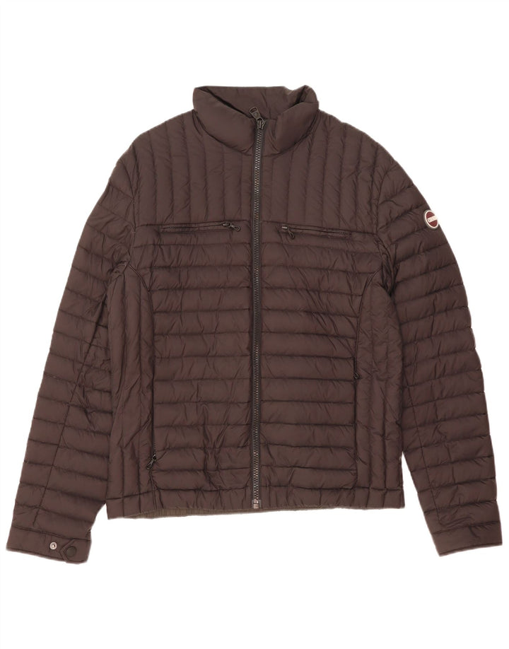 Jaqueta acolchoada masculina Colmar IT 52 grande marrom