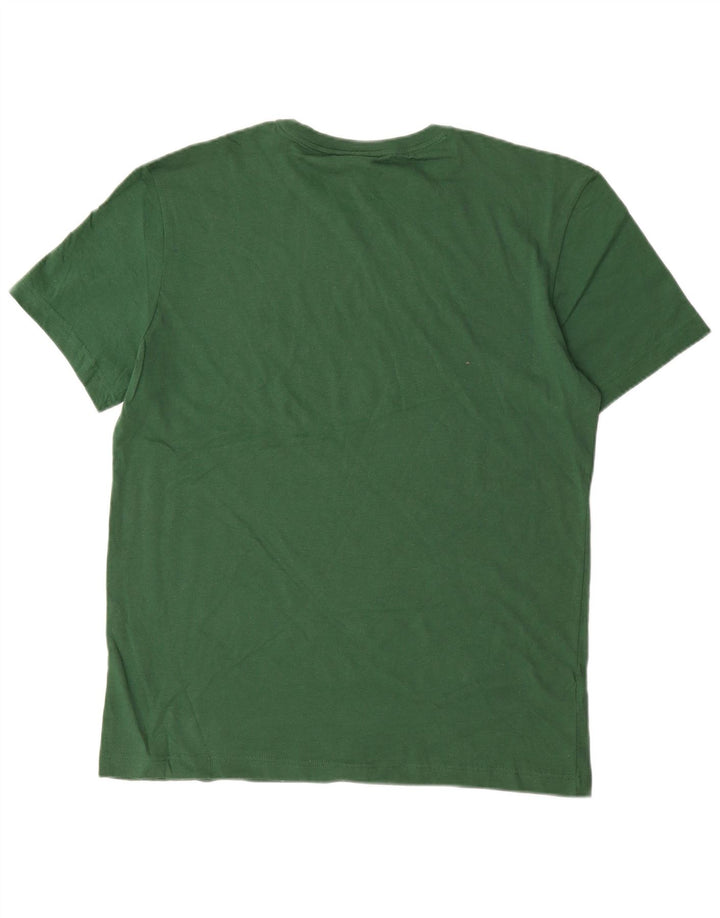 Camiseta masculina Lacoste Regular Fit tamanho 5 grande algodão verde