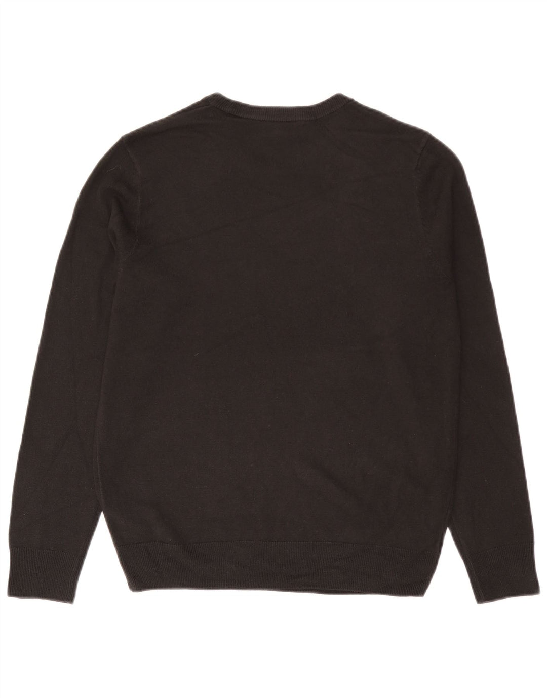 Suéter masculino Marks & Spencer com gola redonda Reino Unido 38/40 cinza médio acrílico