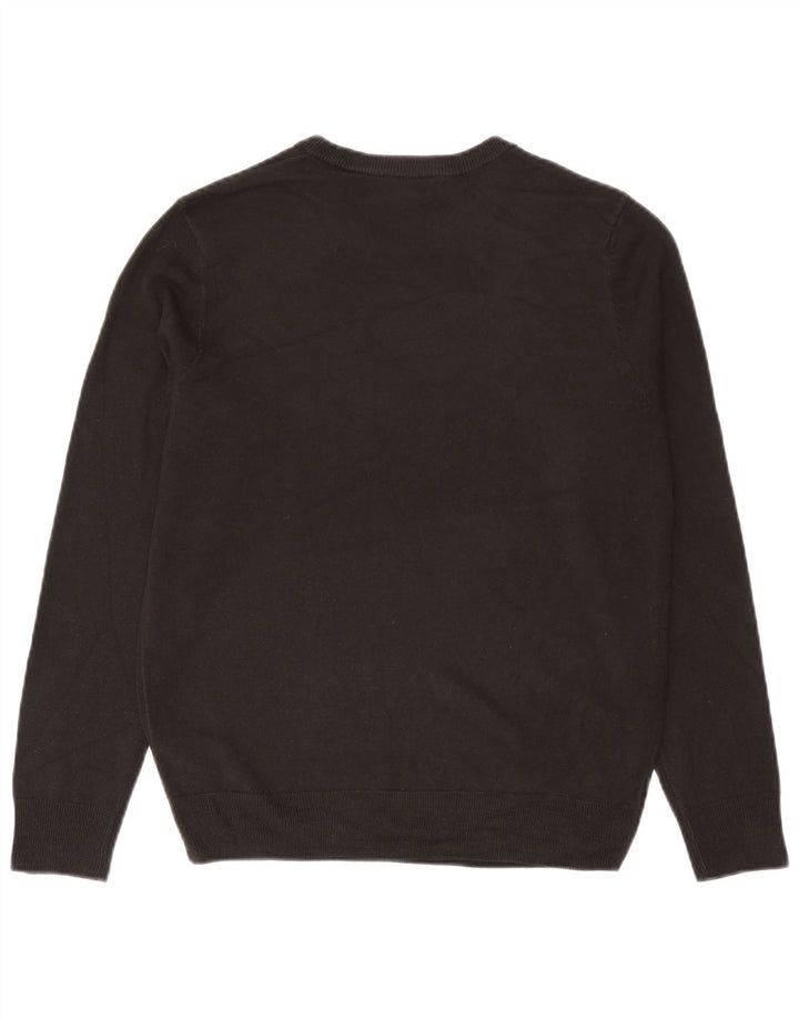 Suéter masculino Marks & Spencer com gola redonda Reino Unido 38/40 cinza médio acrílico