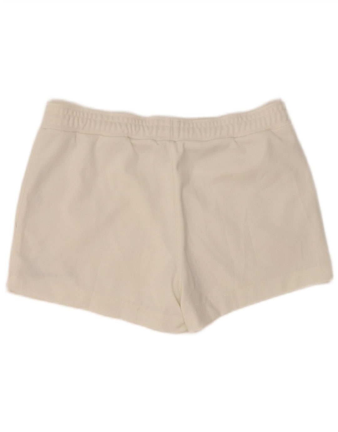 Sergio Tacchini Shorts masculino casual tamanho 36 W36 poliéster branco