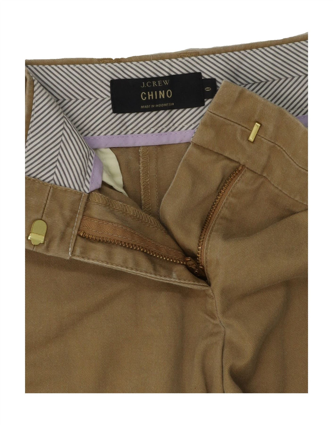 J. CREW Womens Chino Shorts US 0 XS W30 Beige Vintage J. Crew and Second-Hand J. Crew from Messina Hembry 