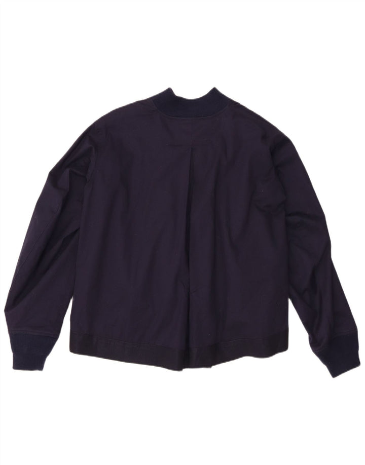 Jaqueta bomber masculina Roberto Collina Reino Unido 36 algodão azul marinho pequeno