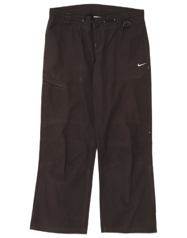 Calça cargo feminina Nike para caminhada US 6/8 XS W25 L26 poliéster preto
