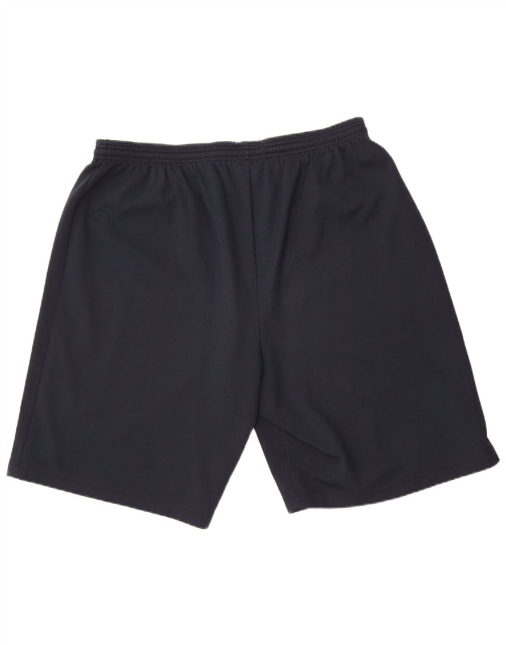 Shorts esportivos masculinos Champion 2XL poliéster azul marinho