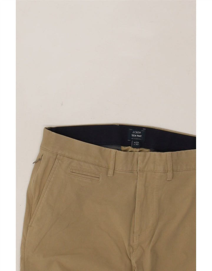 J. CREW Womens Slim Fit Chino Trousers W30 L29 Beige Cotton Vintage J. Crew and Second-Hand J. Crew from Messina Hembry 