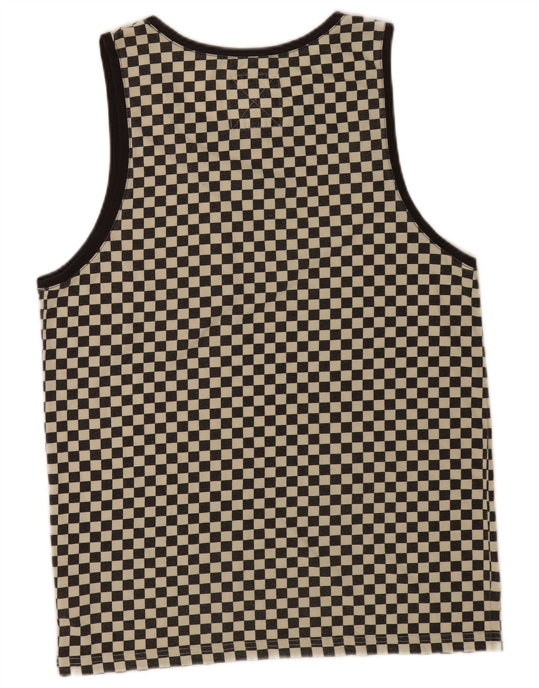 Vans Masculino Colete Top Médio Preto Geométrico Algodão