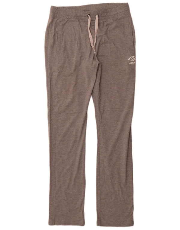 UMBRO Womens Tracksuit Trousers UK 18 XL  Grey Flecked Cotton