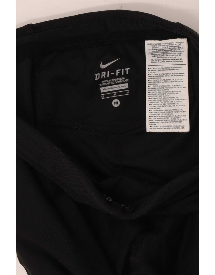 Leggings Nike Dri Fit UK 12 Médio Preto Poliéster
