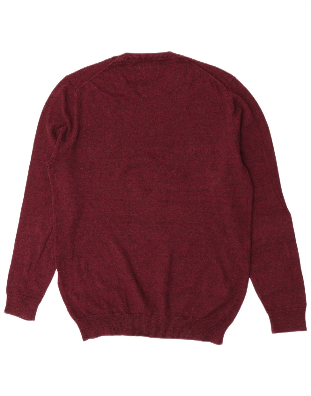 Suéter masculino Superdry com gola redonda e algodão marrom médio