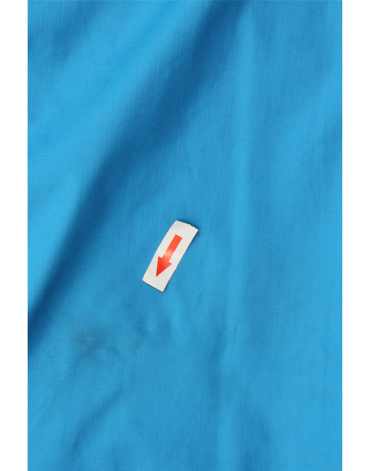 Adidas Mens Hooded Rain Jacket UK 40 Grande Azul Nylon