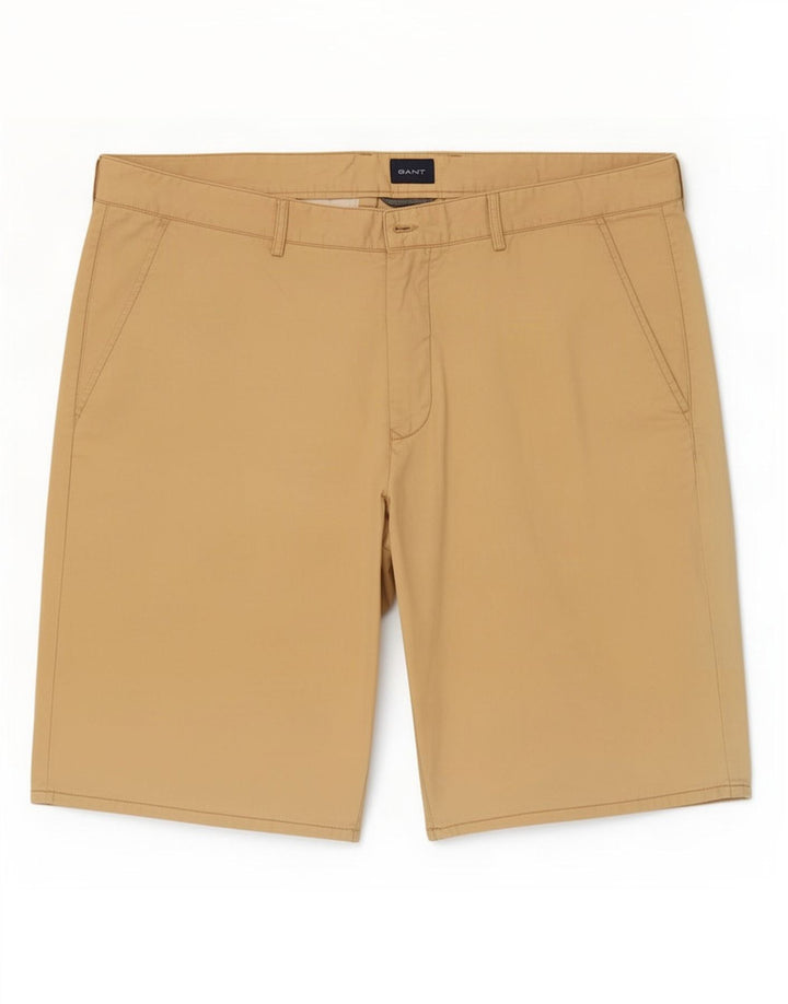 Gant Mens Chino Shorts W40 XL Algodão Bege