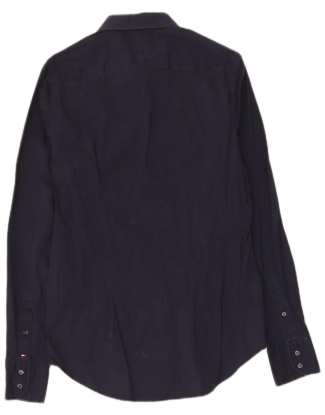 Tommy Hilfiger Camisa Stretch Masculina Médio Algodão Azul Marinho