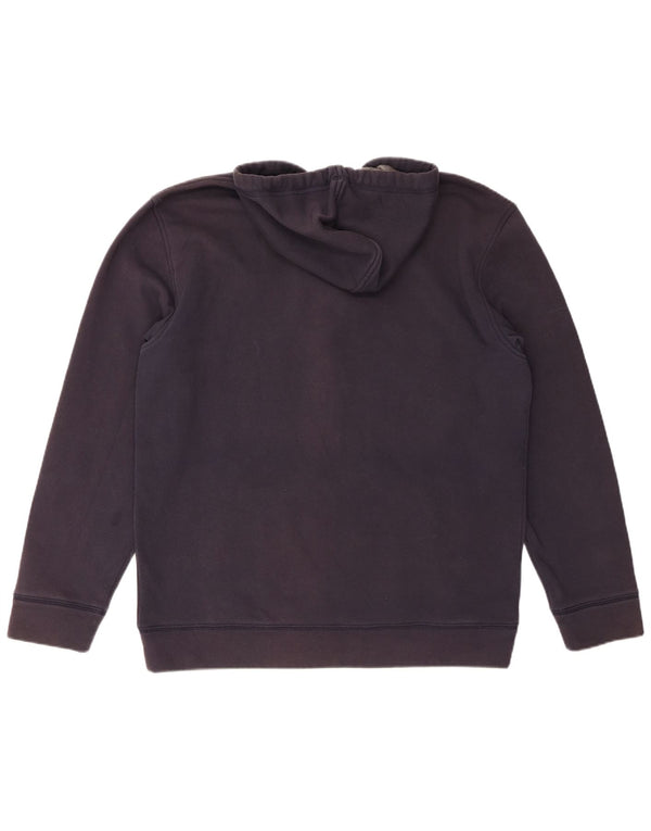 Suéter masculino com capuz e zíper TOMMY HILFIGER 2XL algodão azul marinho