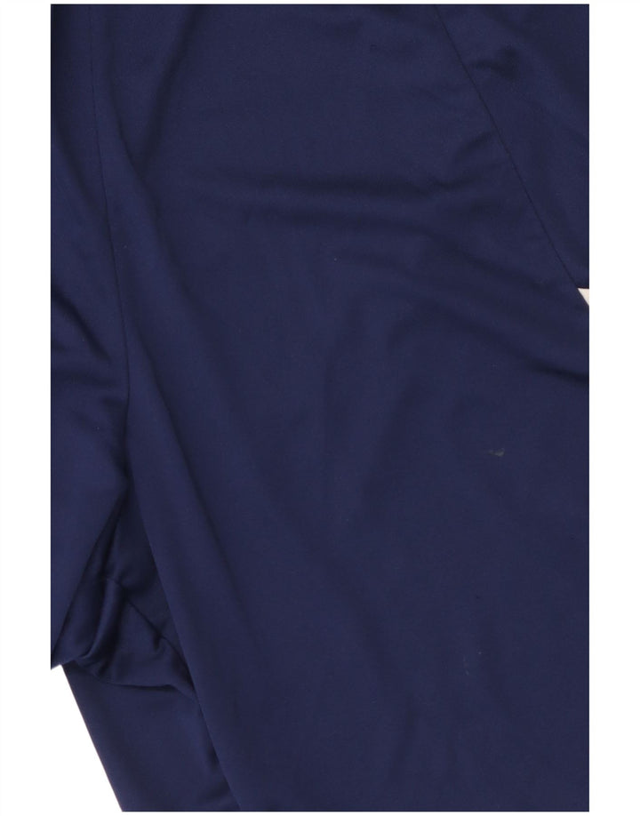 Adidas Masculino Climalite Sport Shorts Grande Azul Marinho Colorblock Poliéster
