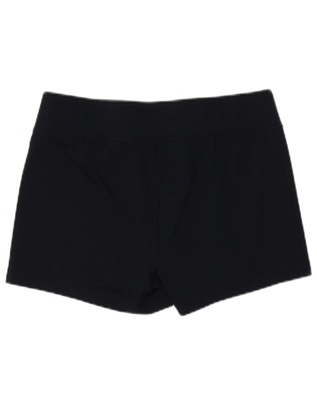 Shorts esportivos femininos FILA UK 14 grande poliéster azul marinho