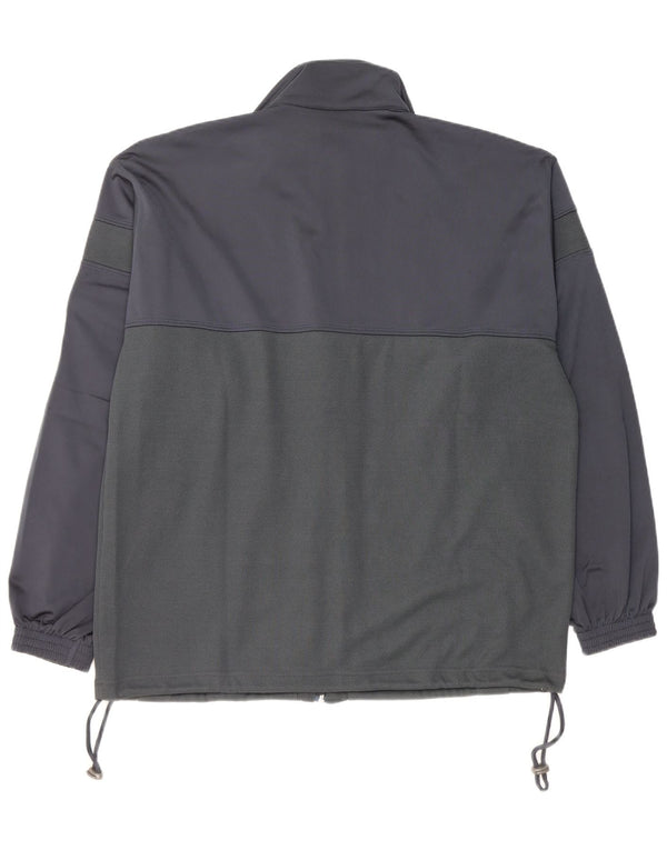 Diadora Mens Tracksuit Top Jacket UK 42 Grande Bloco de cores azul marinho