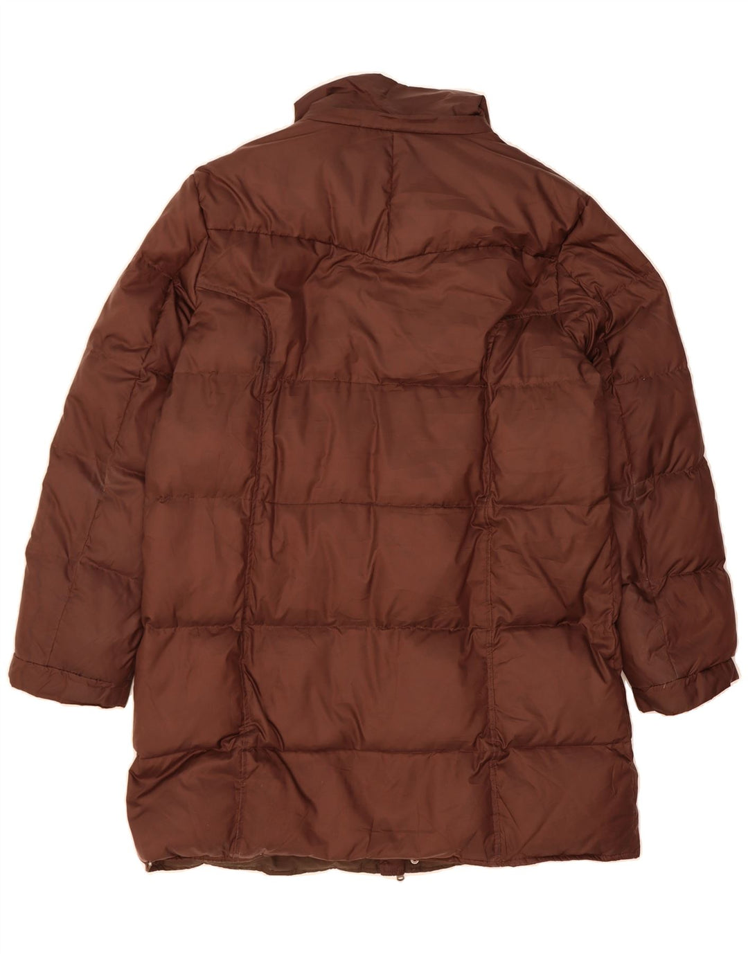 CONTE OF FLORENCE Mens Padded Coat UK 44 2XL Brown Vintage Conte of Florence and Second-Hand Conte of Florence from Messina Hembry 