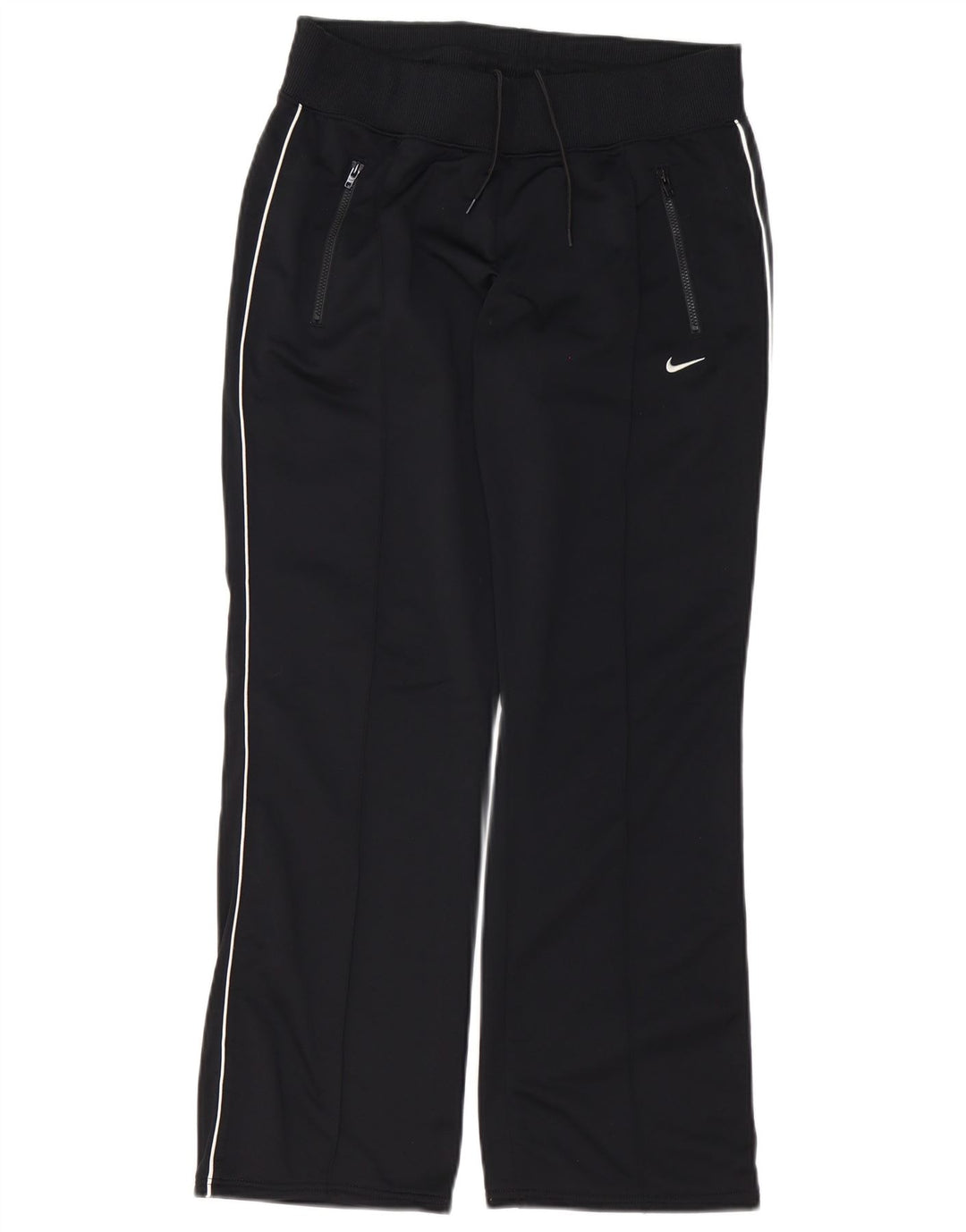 Calça de treino feminina Nike UK 14 poliéster preto médio