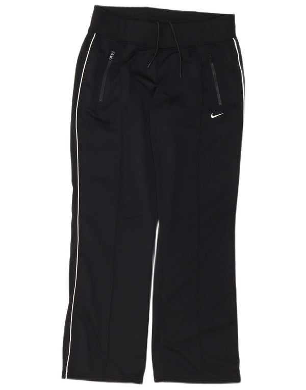 Calça de treino feminina Nike UK 14 poliéster preto médio
