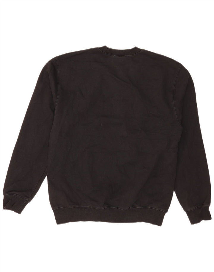 Carhartt moletom masculino gráfico jumper pequeno algodão preto