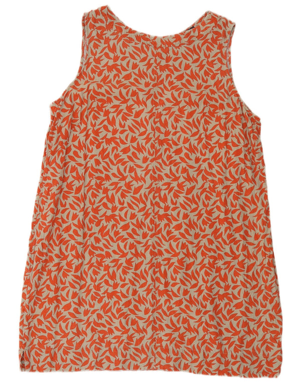 Vestido feminino Marks & Spencer sem mangas UK 18 XL floral multicolorido