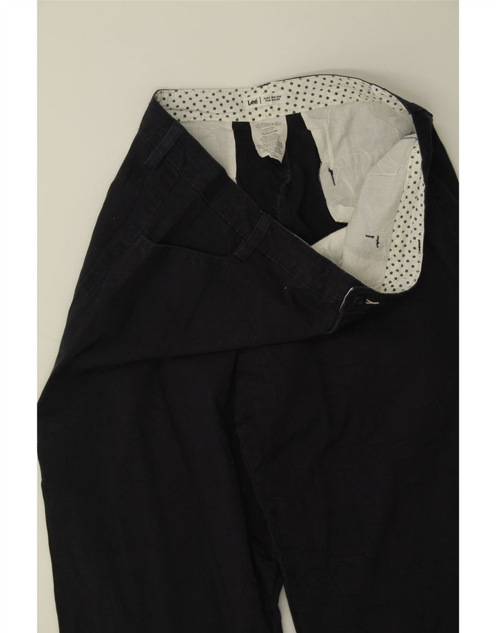 LEE Womens Bermuda Shorts US 14 XL W36  Navy Blue Cotton Vintage Lee and Second-Hand Lee from Messina Hembry 