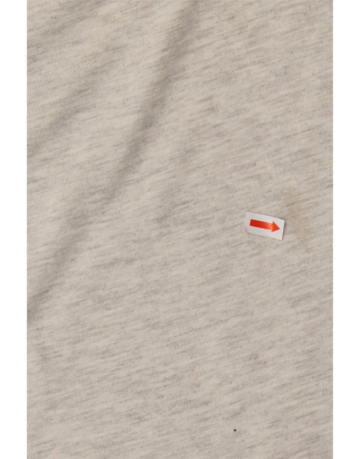 Camiseta masculina gráfica HUMMEL algodão cinza médio