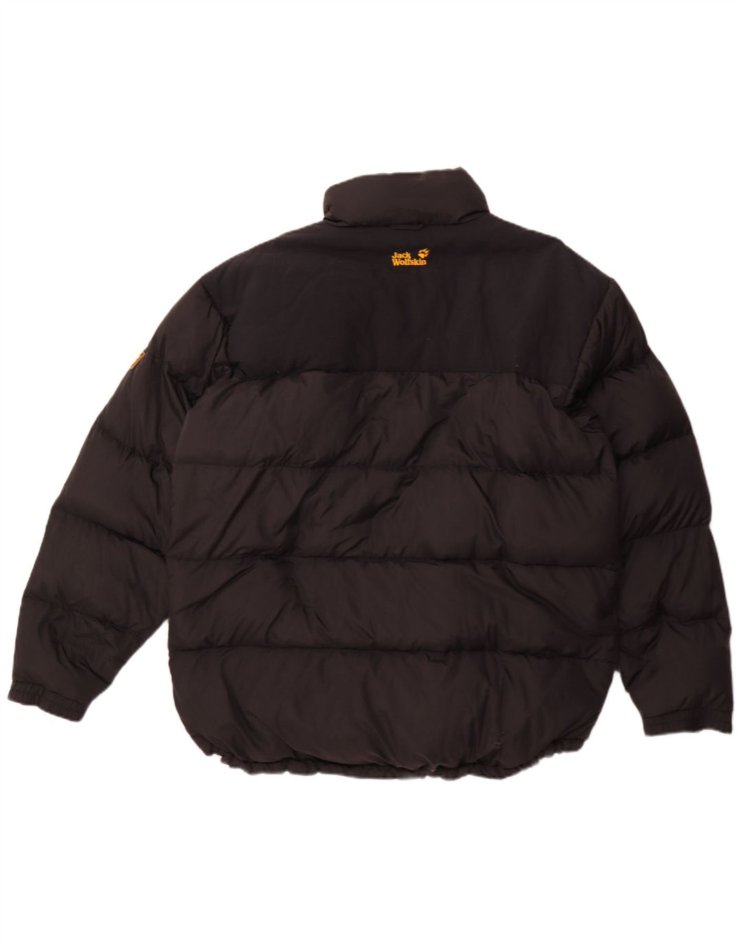 Jaqueta acolchoada masculina Jack Wolfskin Reino Unido 42 XL preta