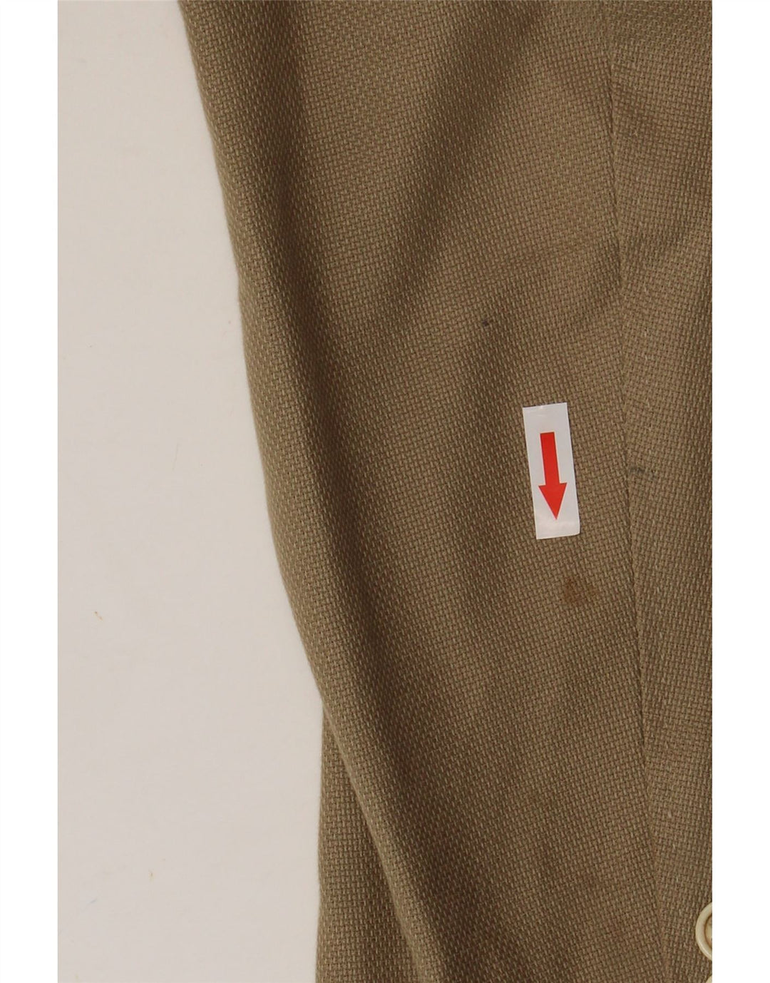 Jaqueta blazer masculina Massimo Dutti com 2 botões EU 58 2XL algodão bege