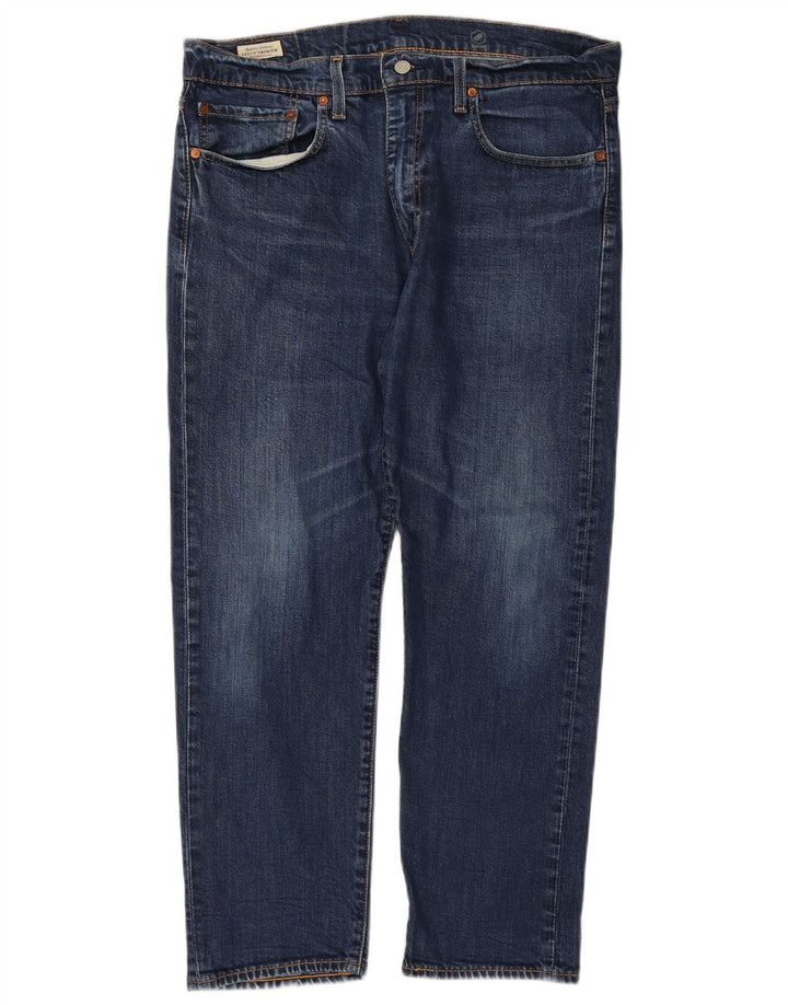 Jeans retos masculinos LEVI'S W36 L27 algodão azul