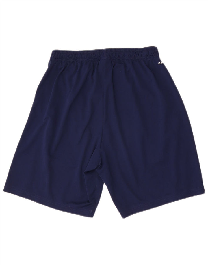 Adidas Mens Aeroready Sport Shorts Médio Azul Marinho Poliéster