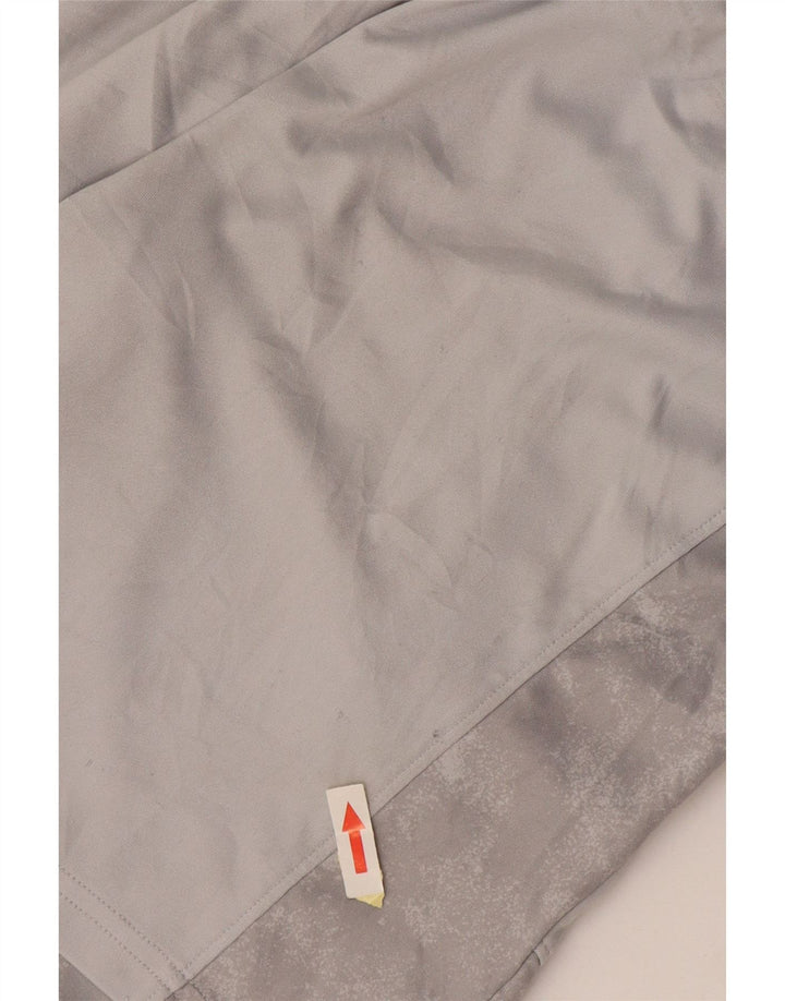 Shorts esportivos Under Armour Boys Heat Gear 7-8 anos pequeno cinza colorblock