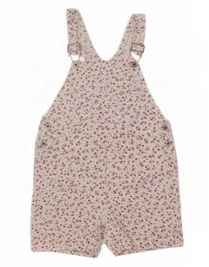 Macacão feminino Gap W30 médio branco floral
