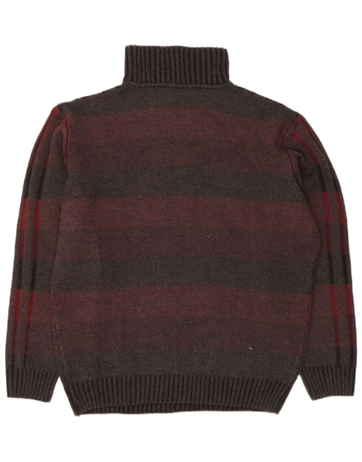 Suéter masculino BABISTA com zíper e gola IT 54 XL listrado multicolorido