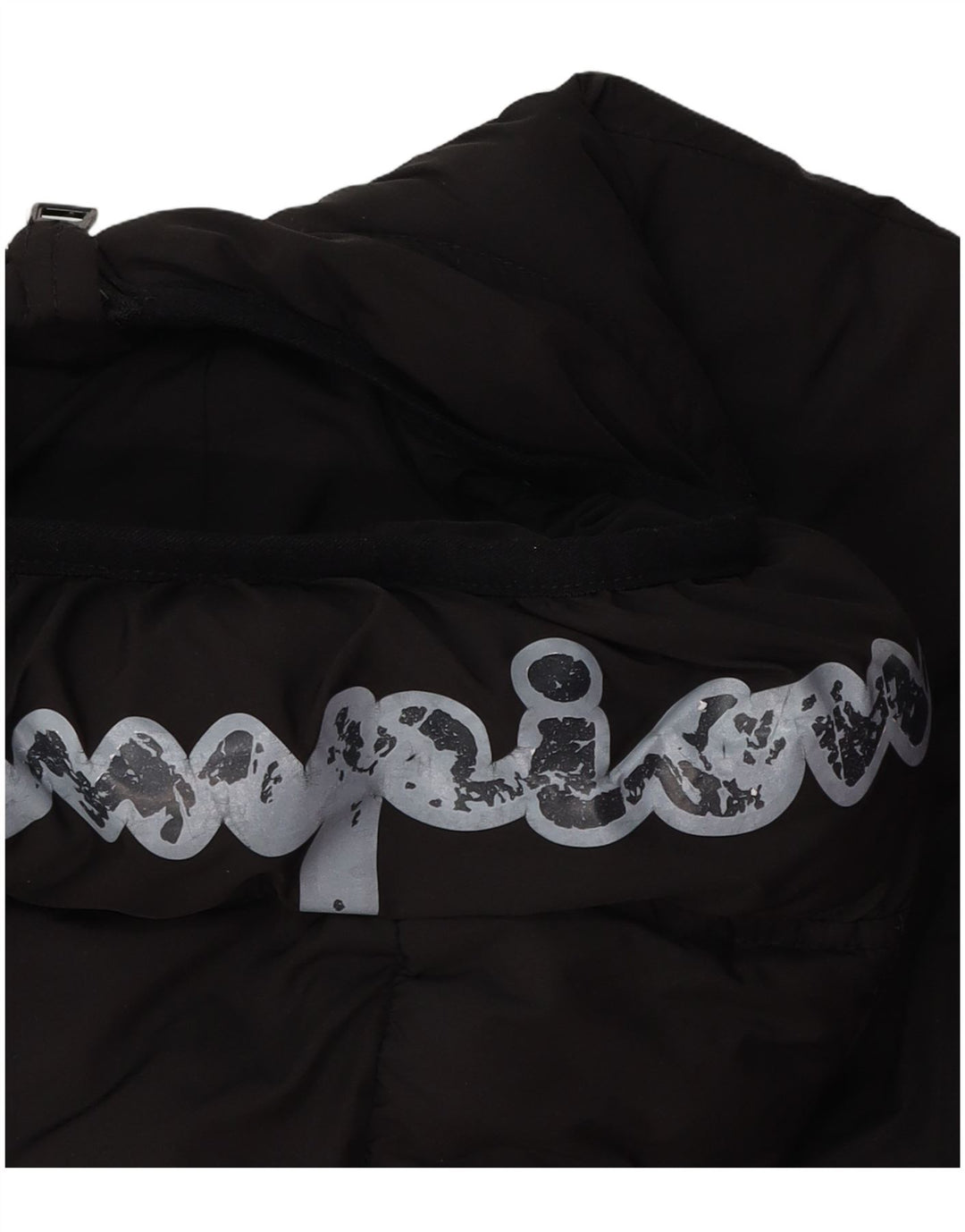 Jaqueta acolchoada com capuz gráfico CHAMPION Boys 15-16 anos 2XL preta