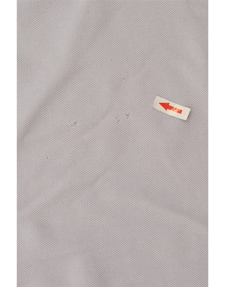 Camisa polo masculina Lacoste tamanho 3 pequeno algodão azul