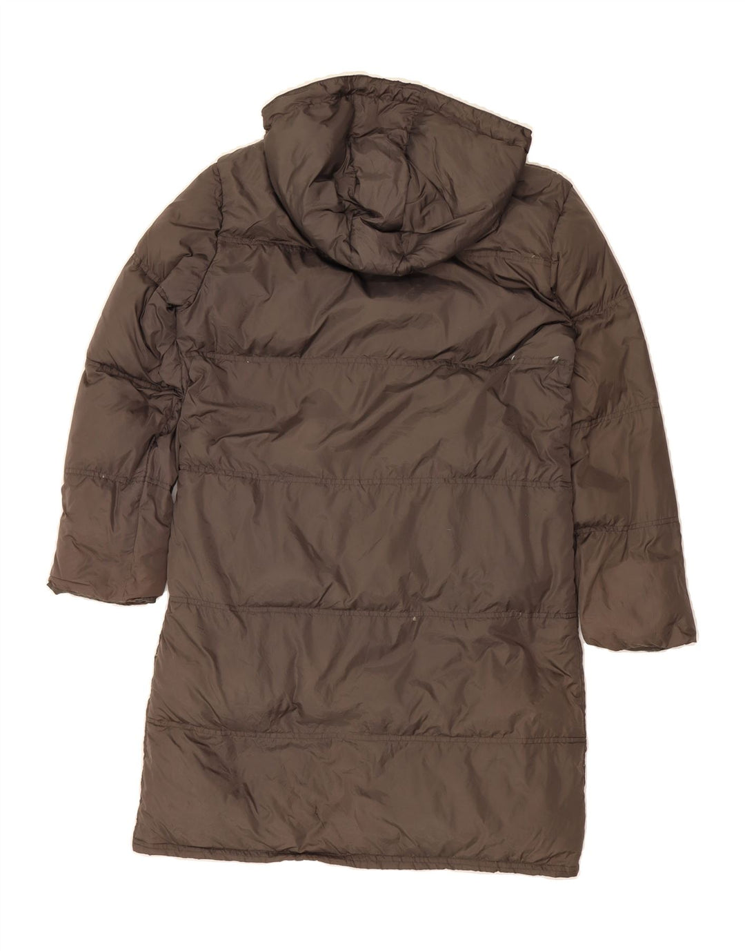 FILA Womens Hooded Padded Coat IT 42 Medium Grey Polyester Vintage Fila and Second-Hand Fila from Messina Hembry 