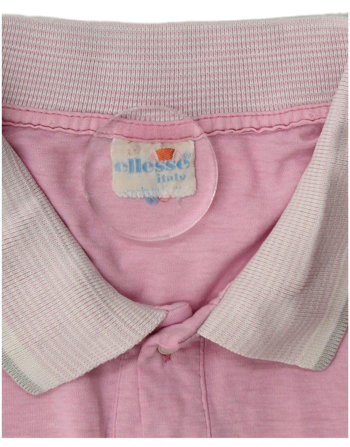Camisa polo masculina Ellesse IT 58 2XL rosa