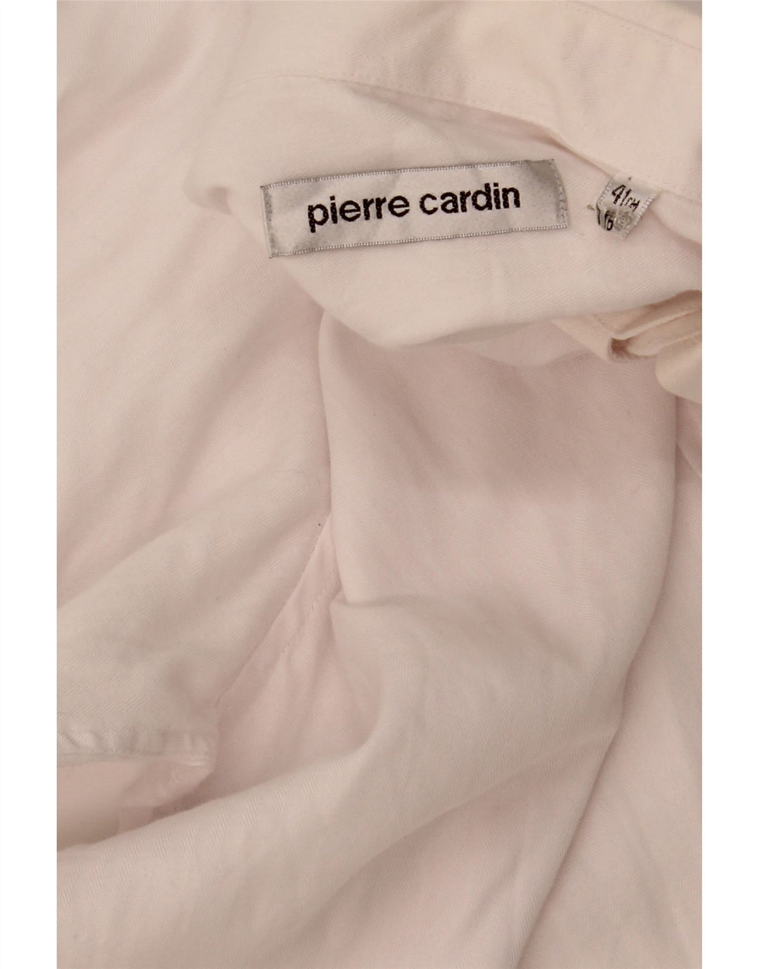 Camisa masculina Pierre Cardin tamanho 41 16 grande algodão branco