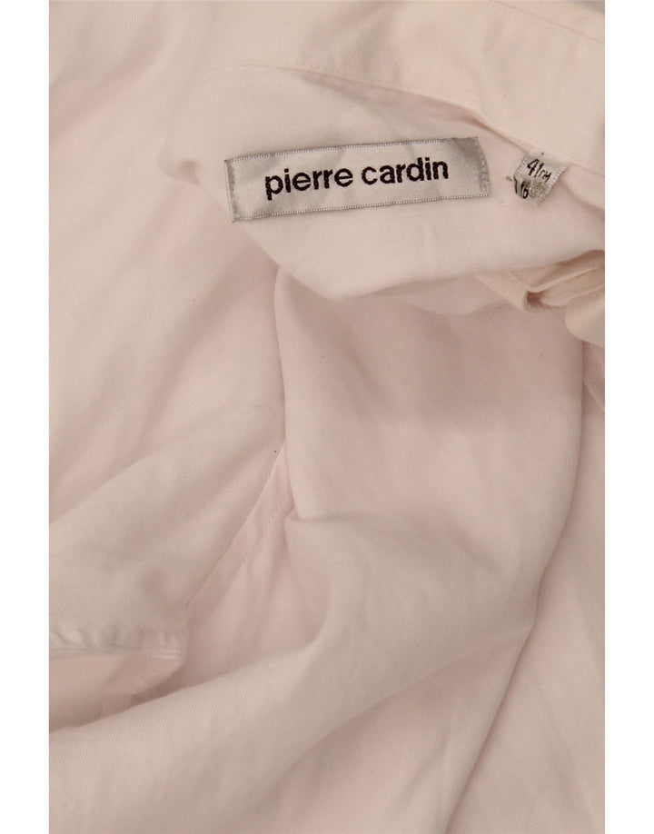 Camisa masculina Pierre Cardin tamanho 41 16 grande algodão branco
