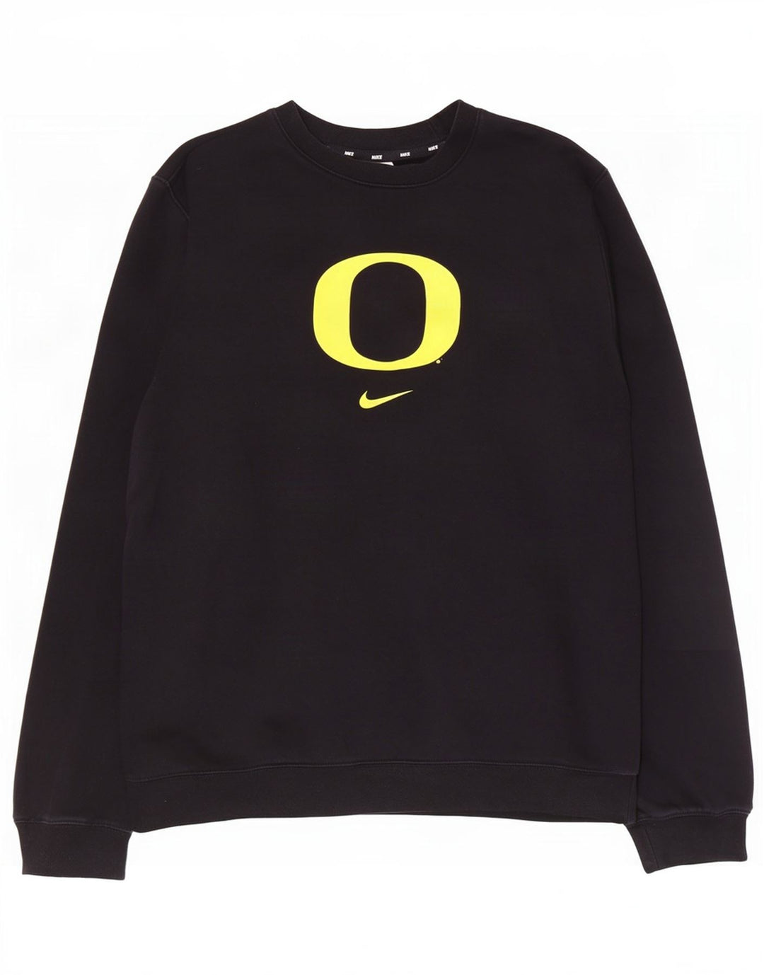 Moletom masculino Nike Oregon Ducks gráfico jumper grande algodão preto