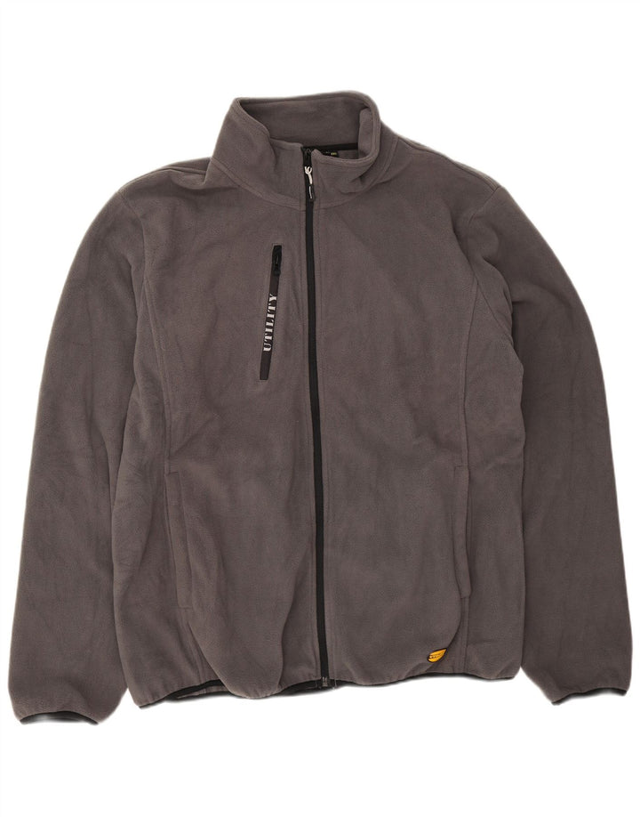 Jaqueta de lã masculina Diadora UK 46 3XL poliéster cinza