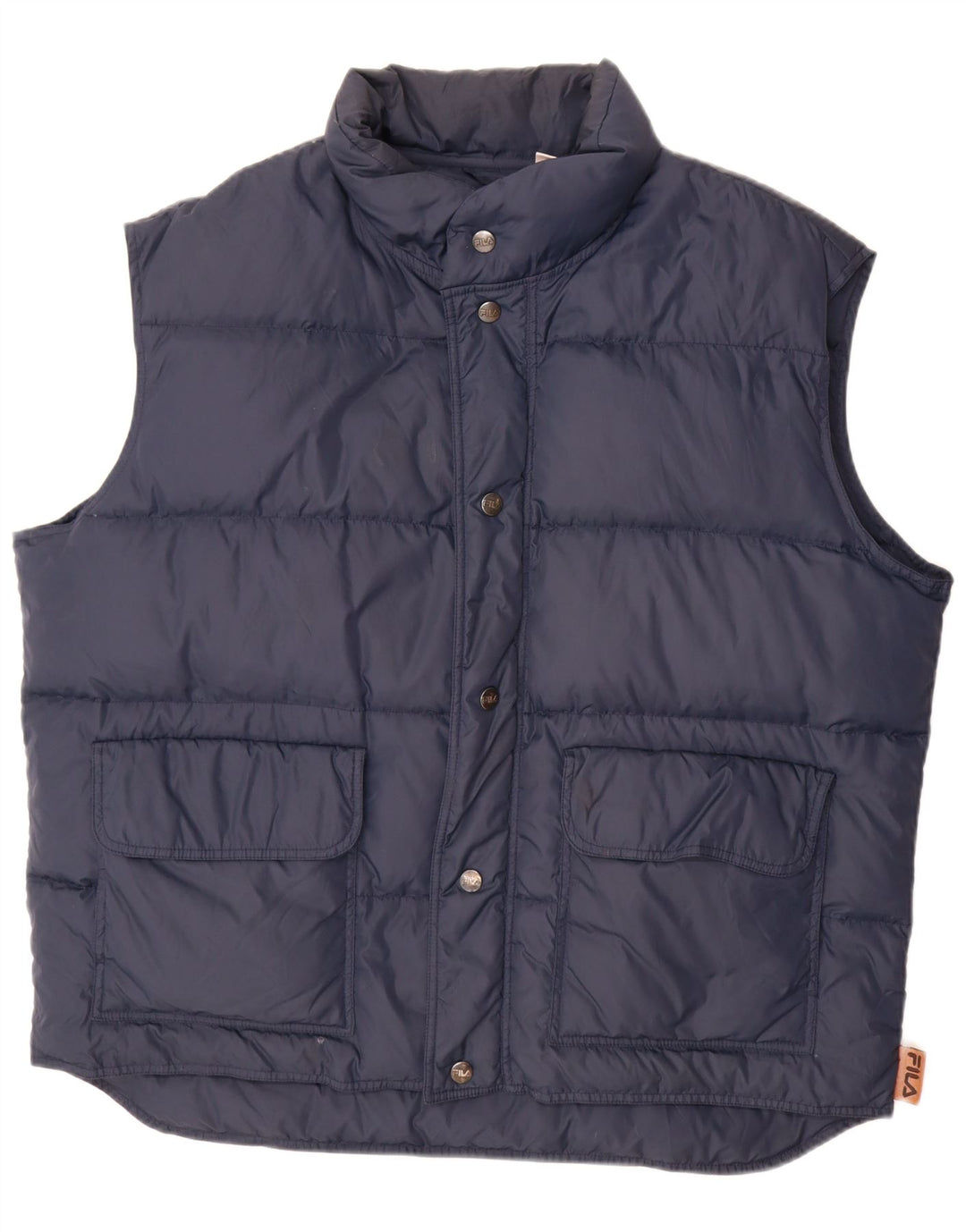 Fila Colete acolchoado masculino IT 56 XL azul marinho poliamida