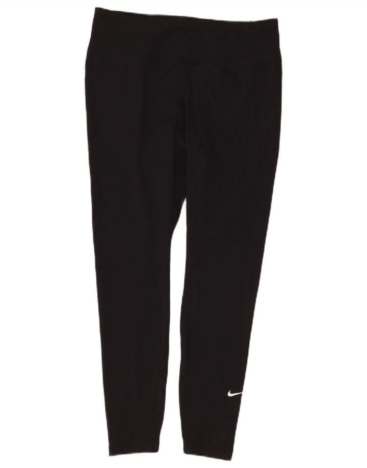 Leggings Nike Dri Fit Feminina UK 14 Grande Poliéster Preto