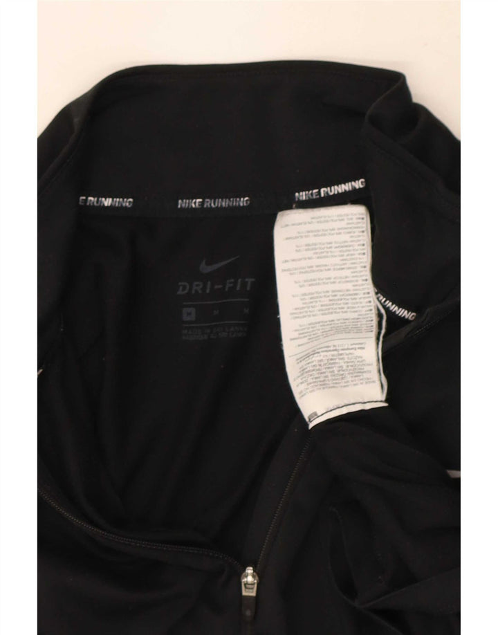 Nike Womens Dri Fit Oversized Pullover Treino Top Reino Unido 14 Médio Preto