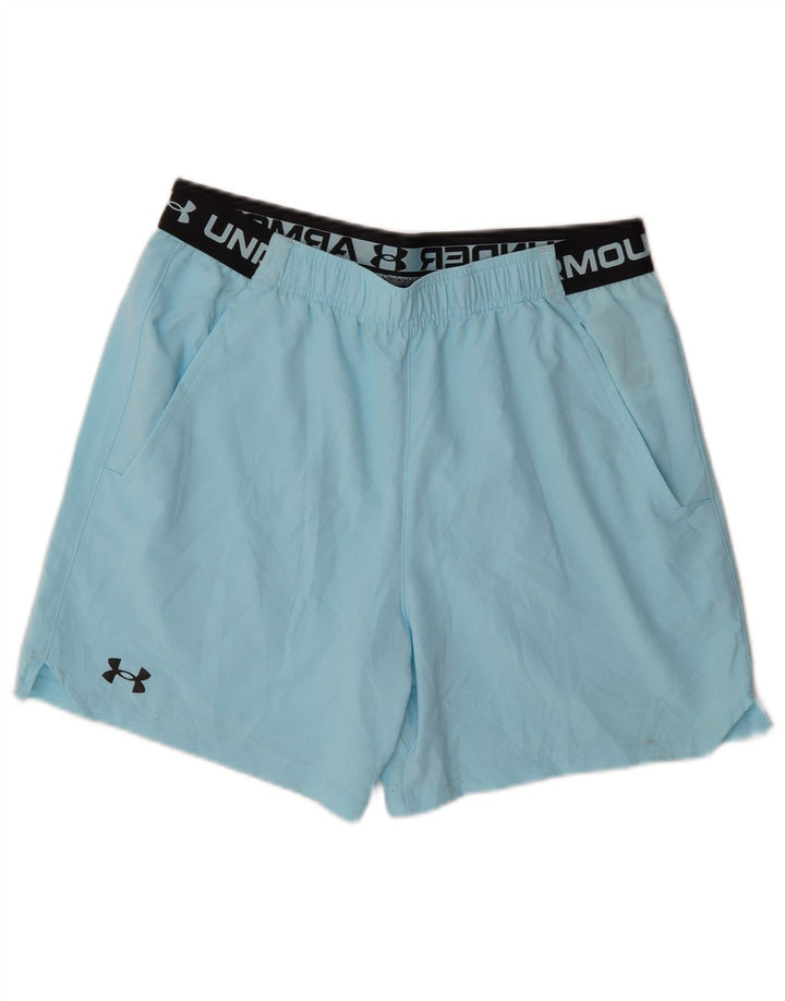 Under Armour Mens Graphic Sport Shorts Grande Azul Colorblock Poliéster