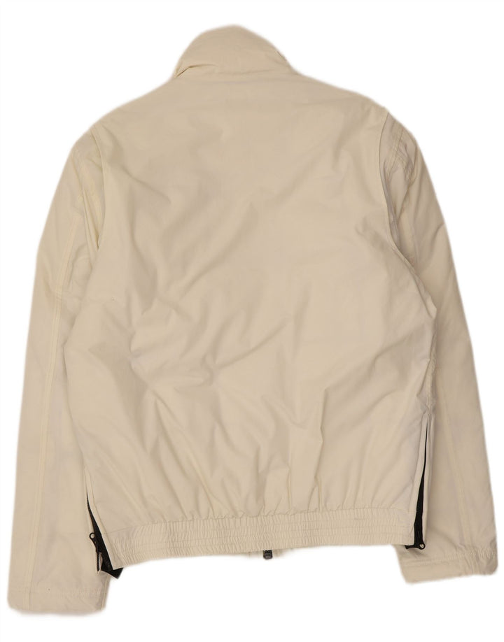 Jaqueta acolchoada militar masculina North Sails Sailmakers UK 40 grande branca